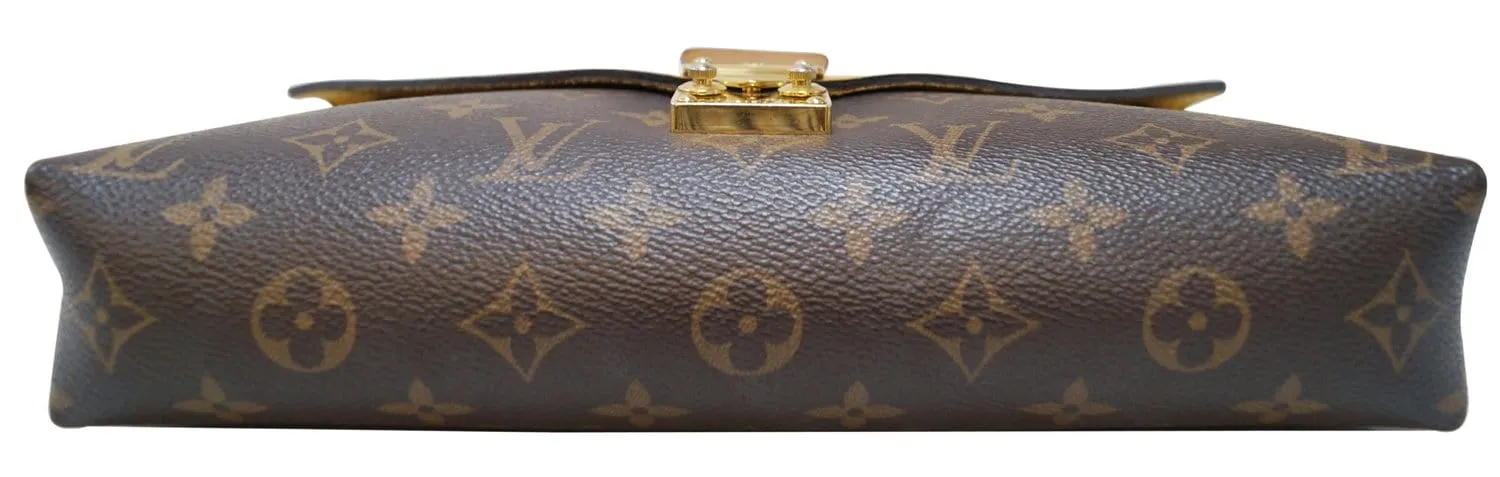 LOUIS VUITTON Monogram Canvas Pallas Chain Crossbody Bag