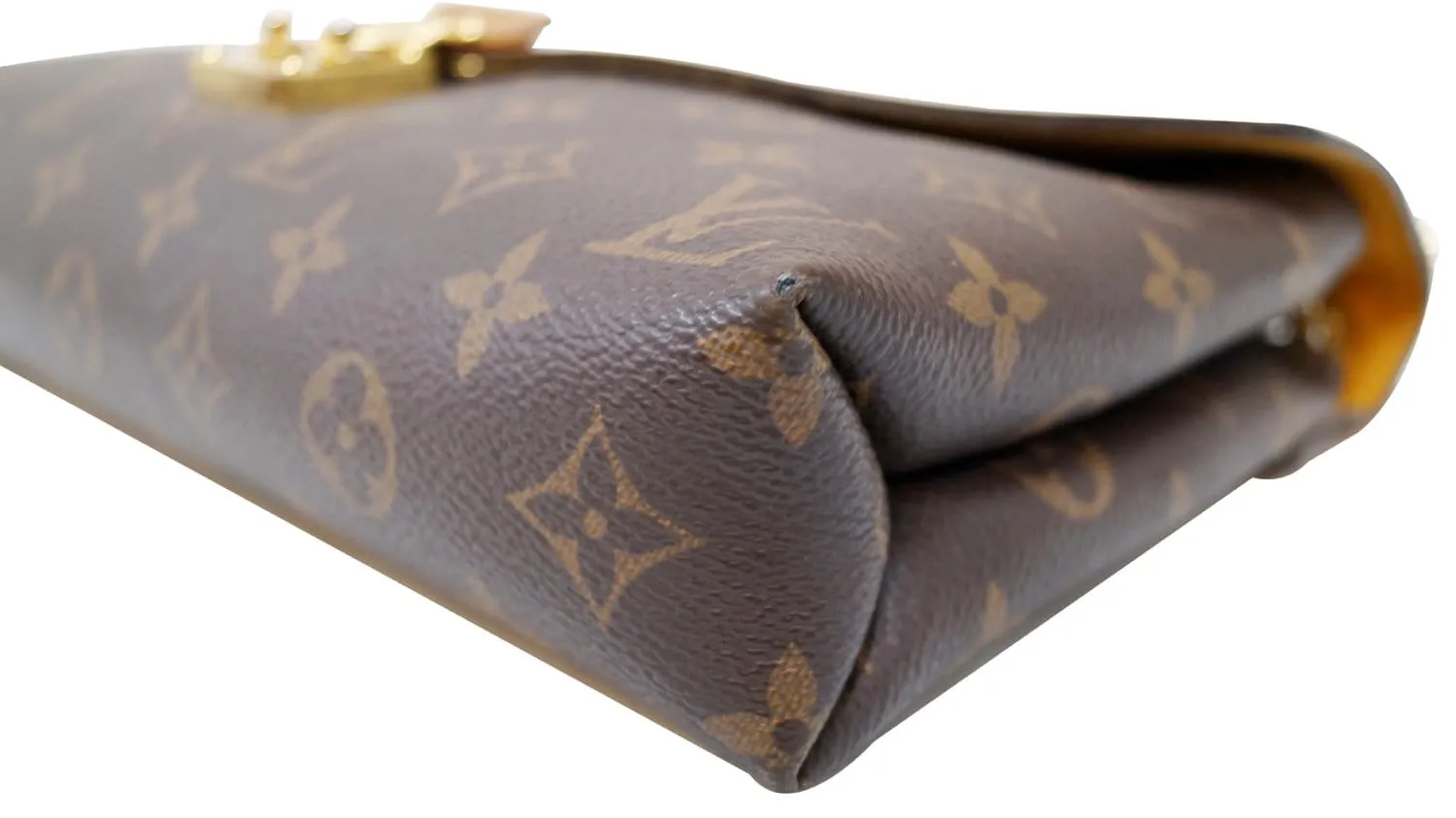 LOUIS VUITTON Monogram Canvas Pallas Chain Crossbody Bag