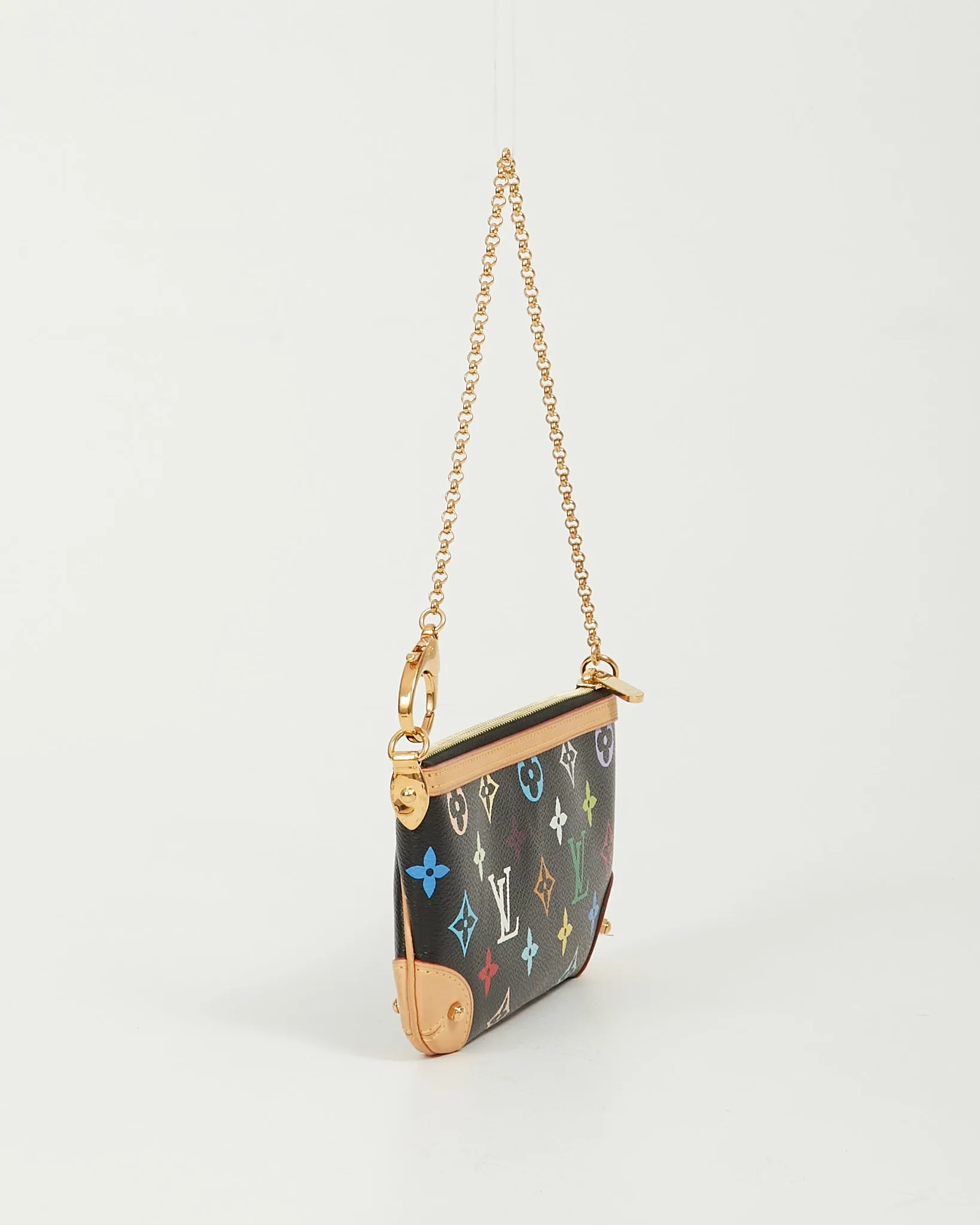 Louis Vuitton Multicolore Monogram Black Murakami Milla Pochette MM
