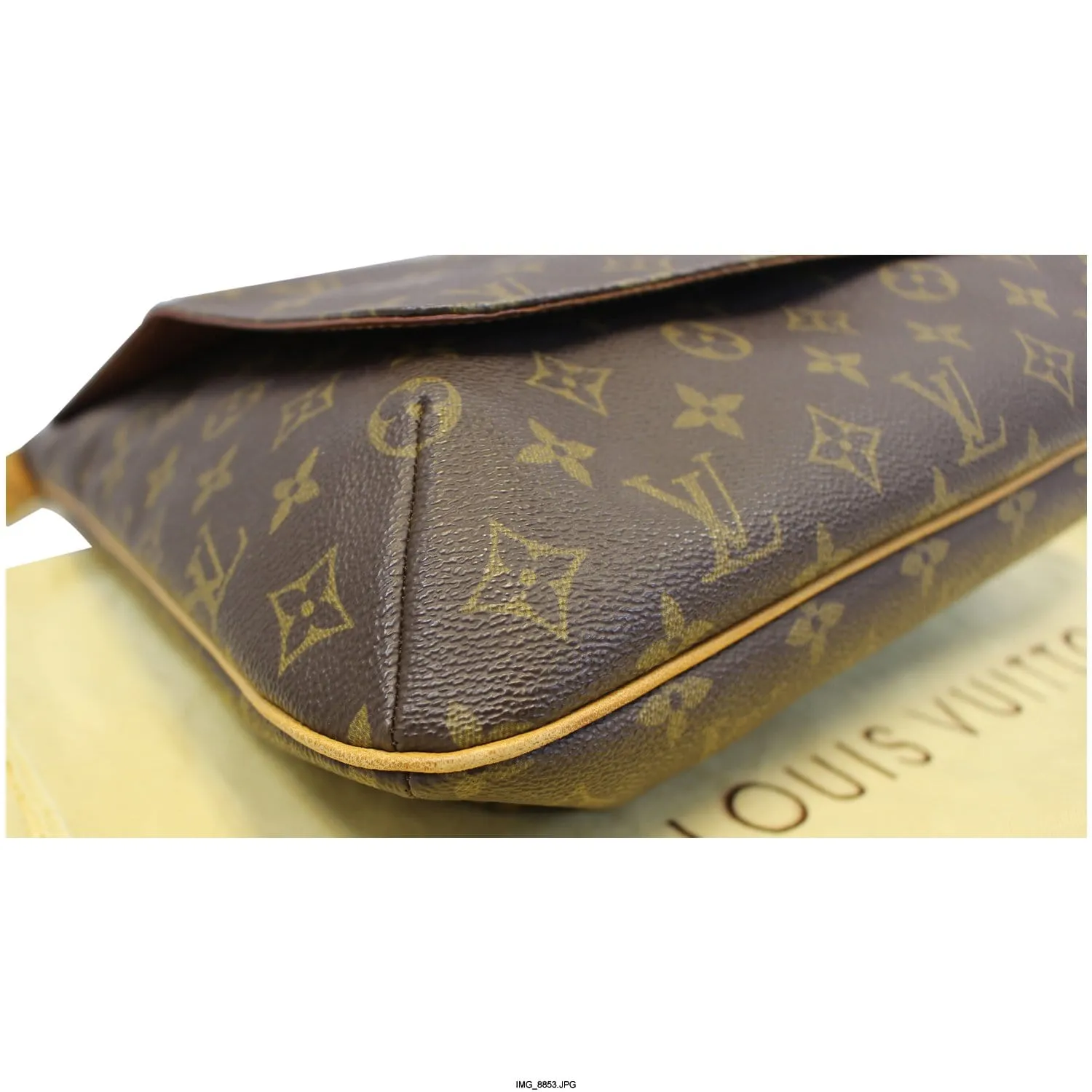 LOUIS VUITTON Musette Salsa GM Monogram Canvas Crossbody Bag