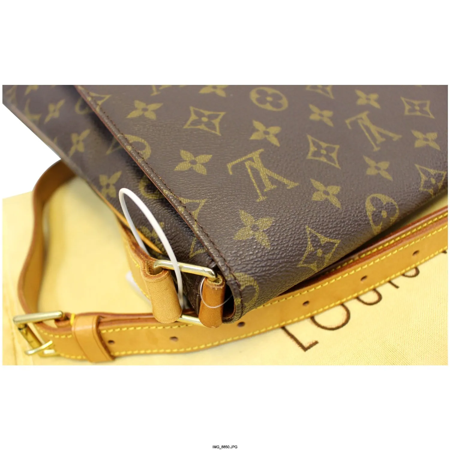 LOUIS VUITTON Musette Salsa GM Monogram Canvas Crossbody Bag