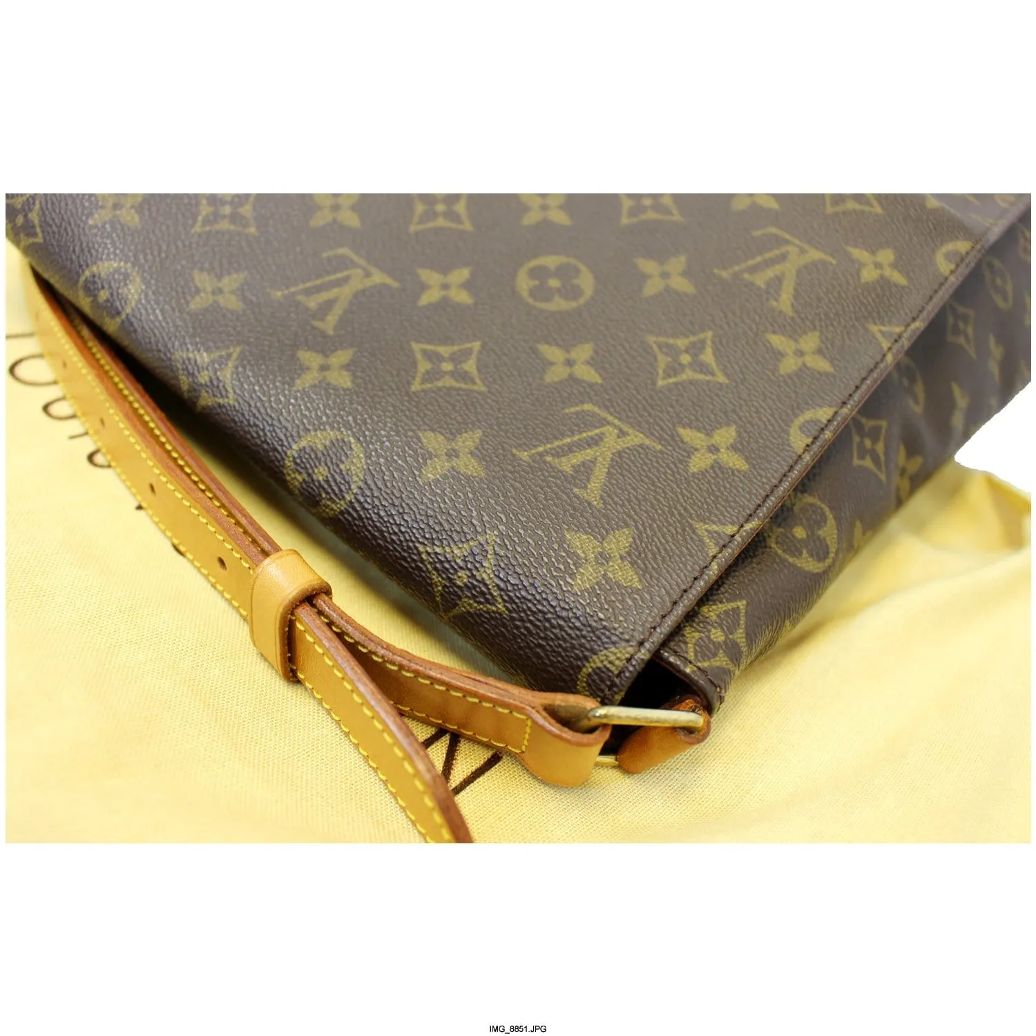 LOUIS VUITTON Musette Salsa GM Monogram Canvas Crossbody Bag