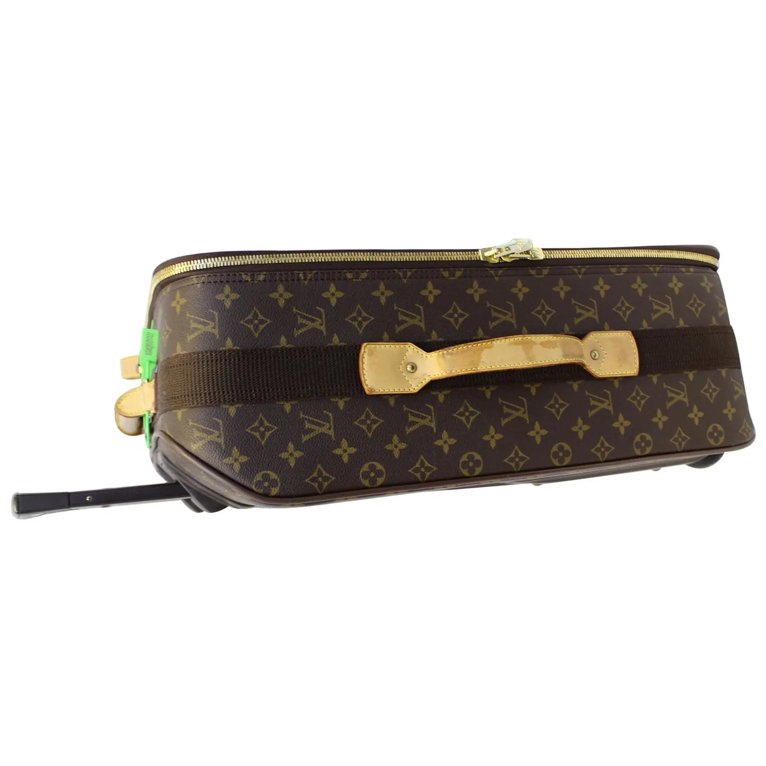 LOUIS VUITTON Pegase 55 Monogram Canvas Business Suitcase Travel Bag Brown - 15% OFF