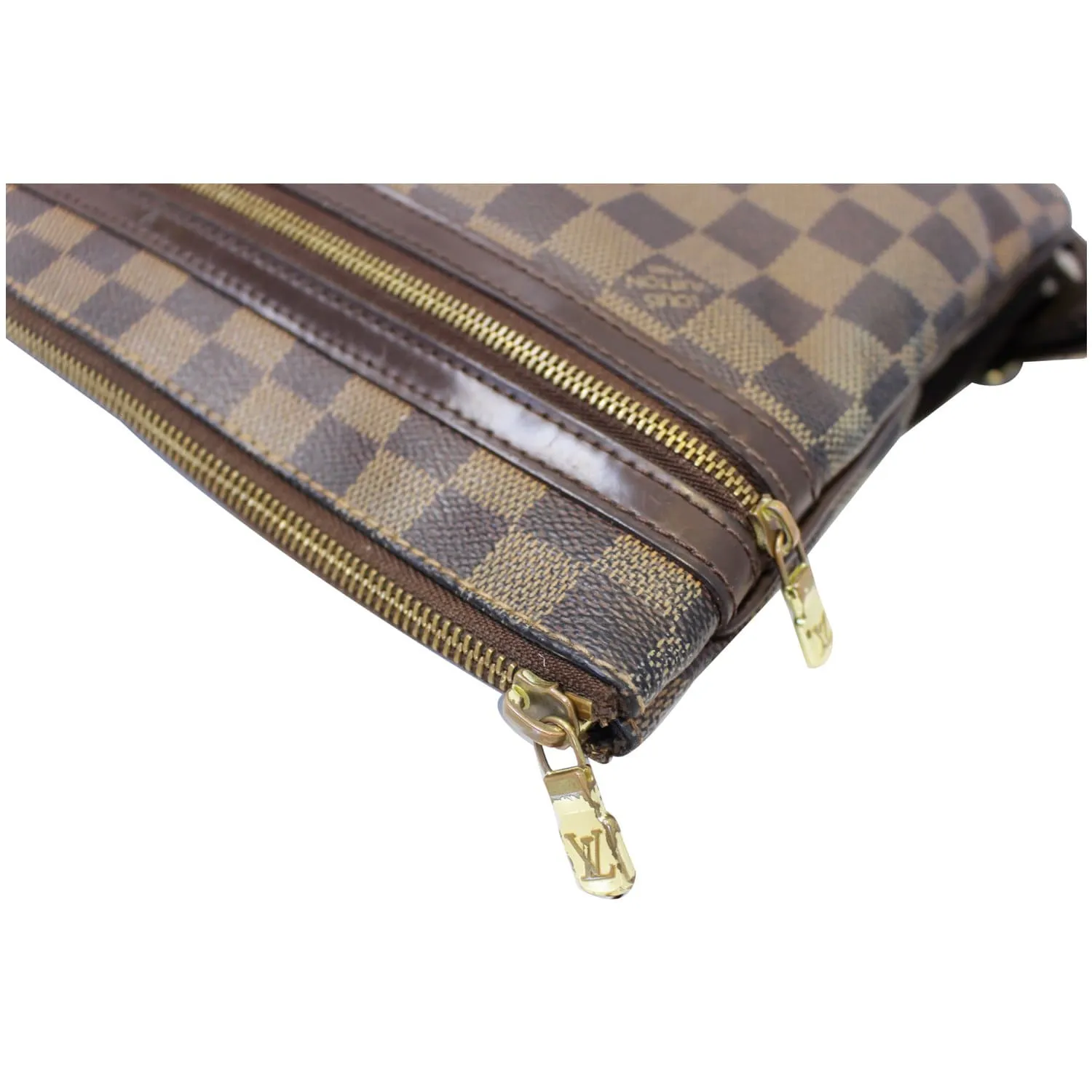 LOUIS VUITTON Pochette Bosphore Damier Ebene Crossbody Bag