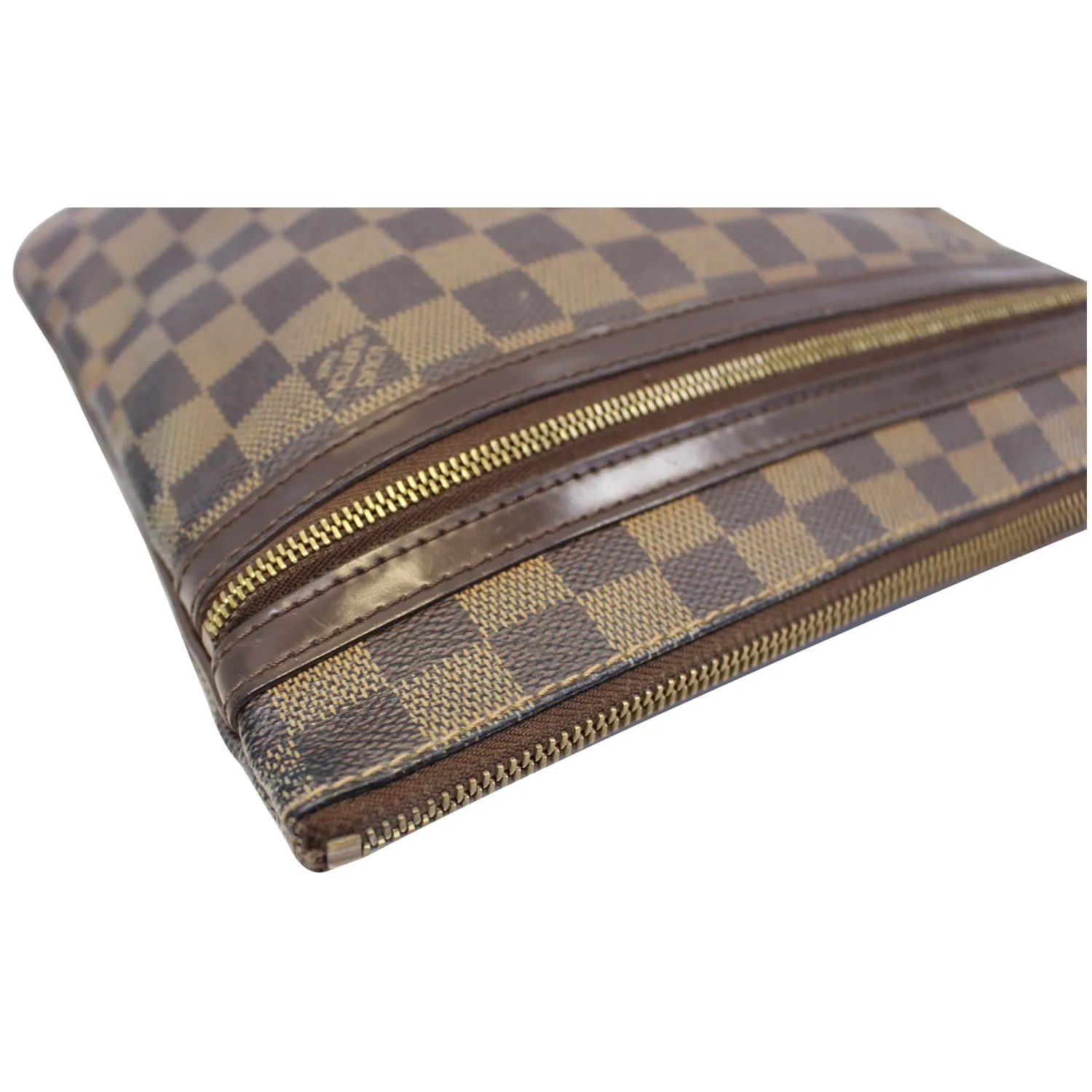 LOUIS VUITTON Pochette Bosphore Damier Ebene Crossbody Bag