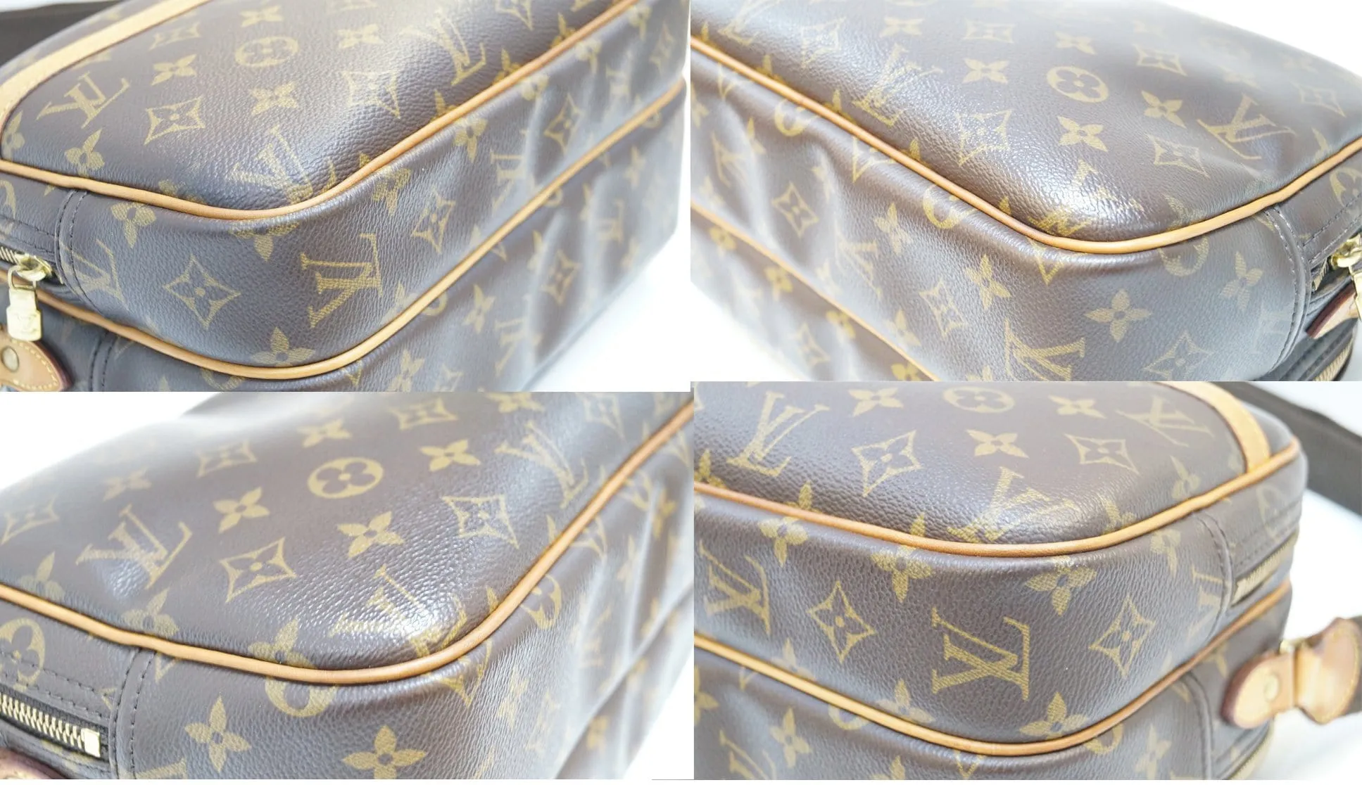 LOUIS VUITTON Reporter PM Monogram Canvas Shoulder Bag