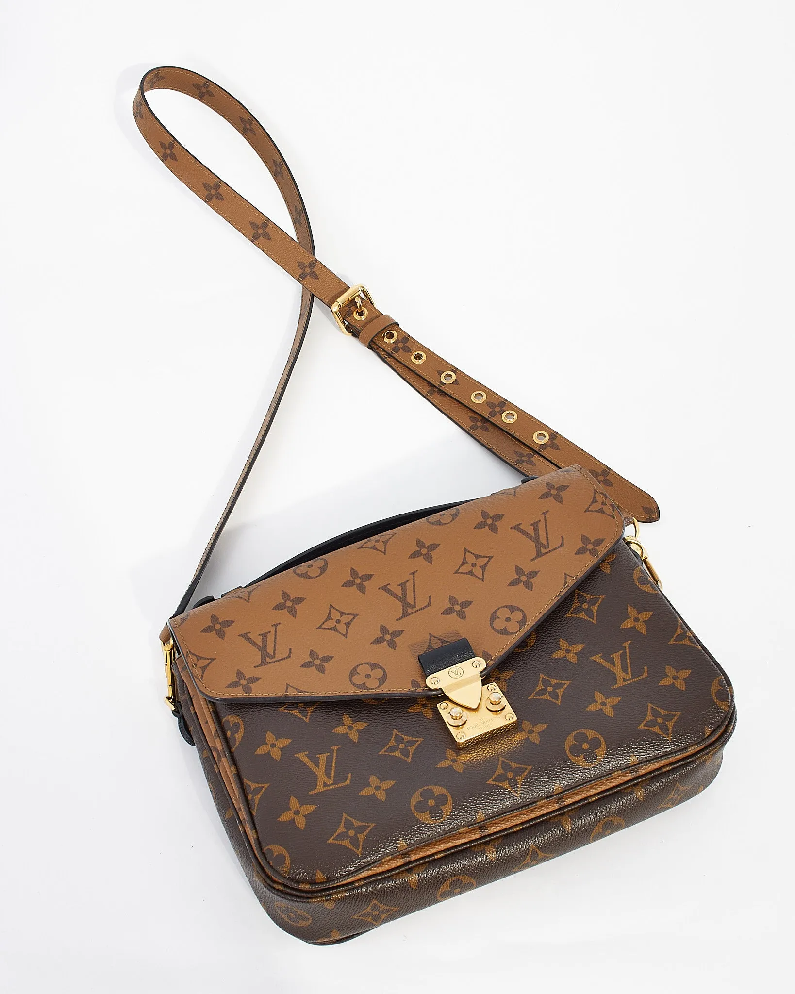 Louis Vuitton Reverse Monogram Pochette Metis Bag