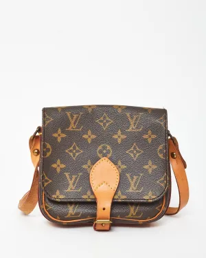 Louis Vuitton Vintage Monogram Mini Cartouchiere Crossbody Bag