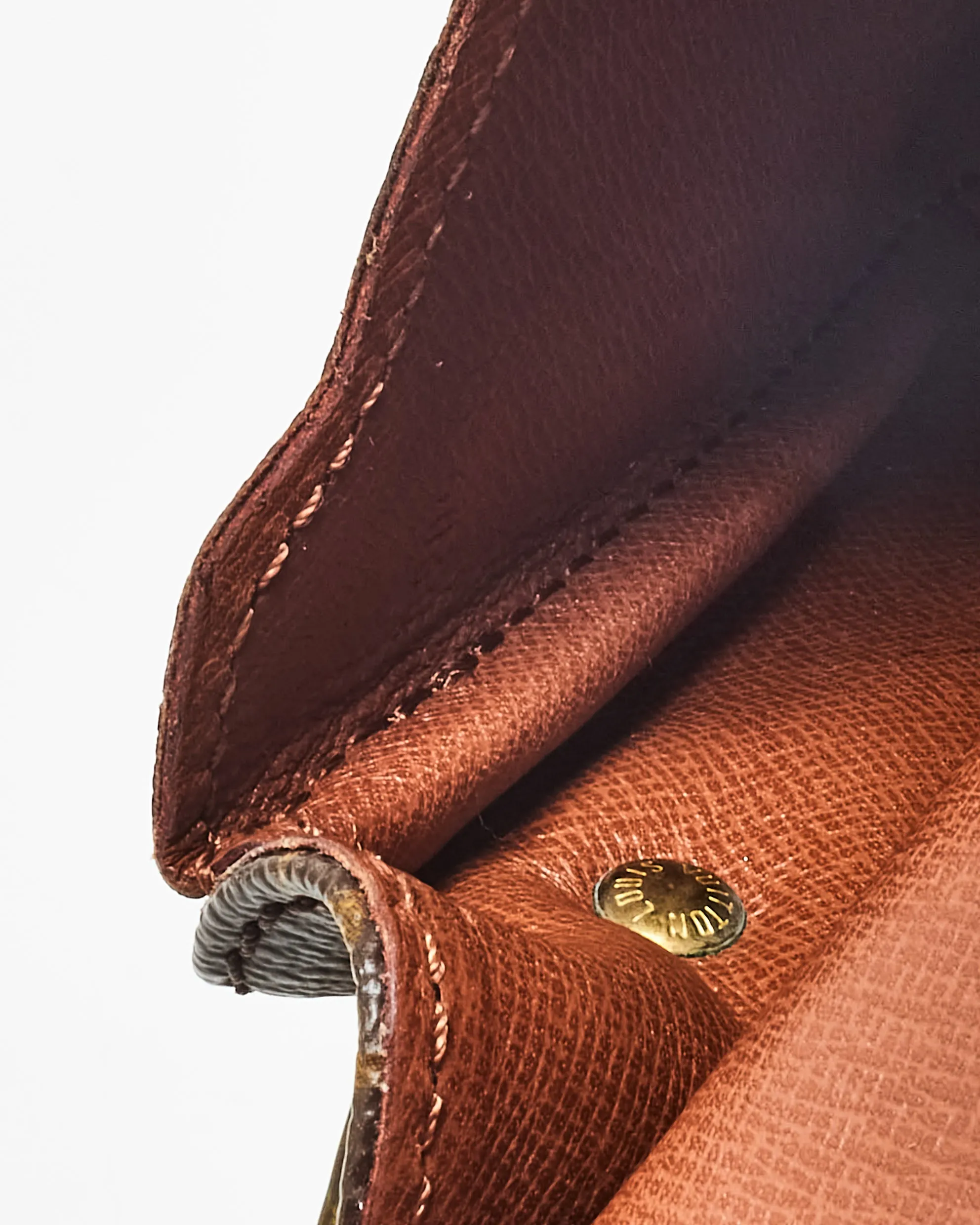 Louis Vuitton Vintage Monogram Mini Cartouchiere Crossbody Bag
