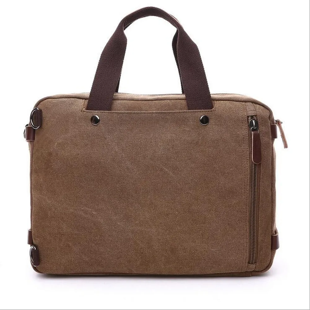 <bold>Laptop / Messenger Bag  <br>Canvas