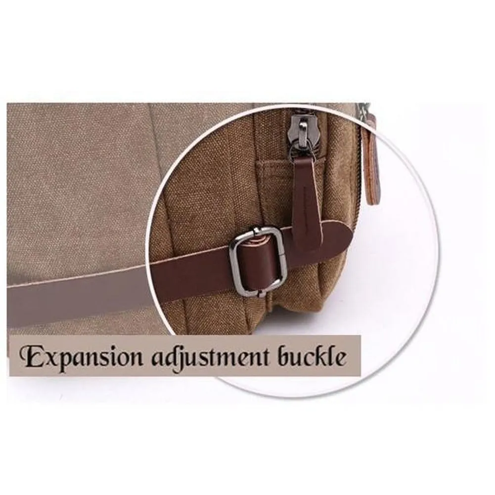 <bold>Laptop / Messenger Bag  <br>Canvas