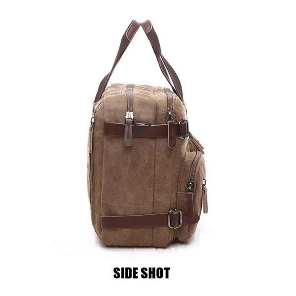 <bold>Laptop / Messenger Bag  <br>Canvas