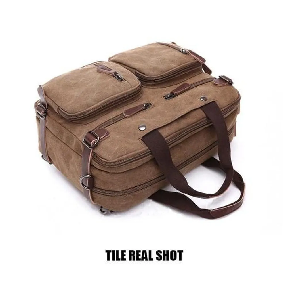 <bold>Laptop / Messenger Bag  <br>Canvas