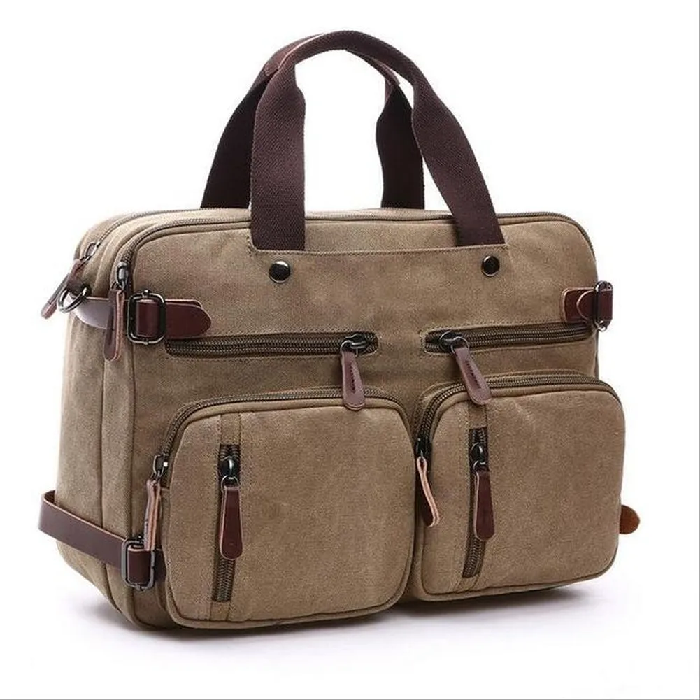 <bold>Laptop / Messenger Bag  <br>Canvas