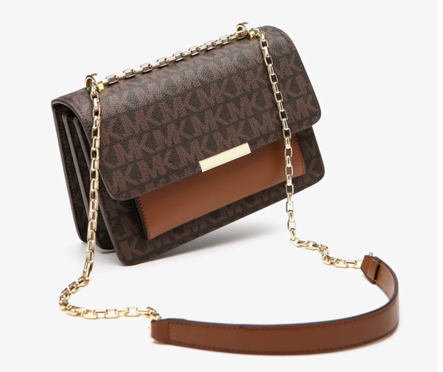 Luxury Inspired Designer Bag Women Leather Chain Crossbody