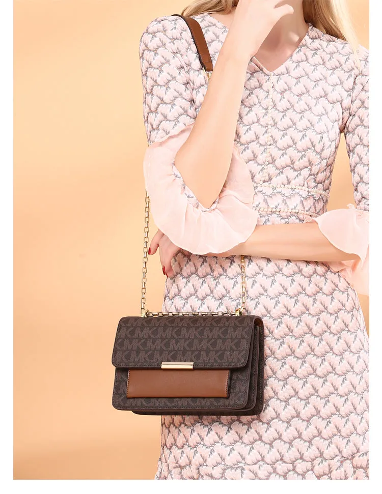 Luxury Inspired Designer Bag Women Leather Chain Crossbody