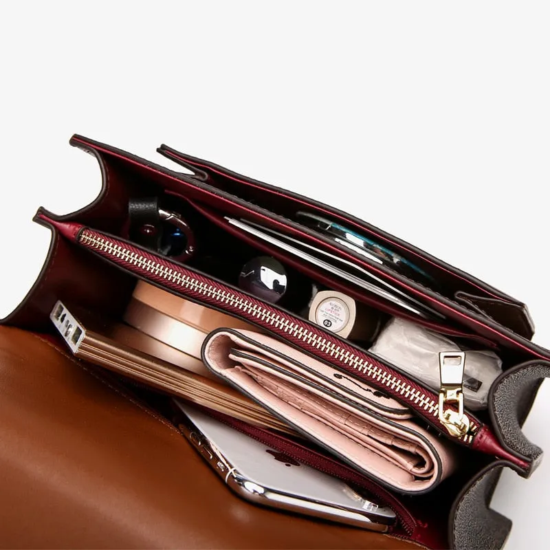 Luxury Inspired Designer Bag Women Leather Chain Crossbody