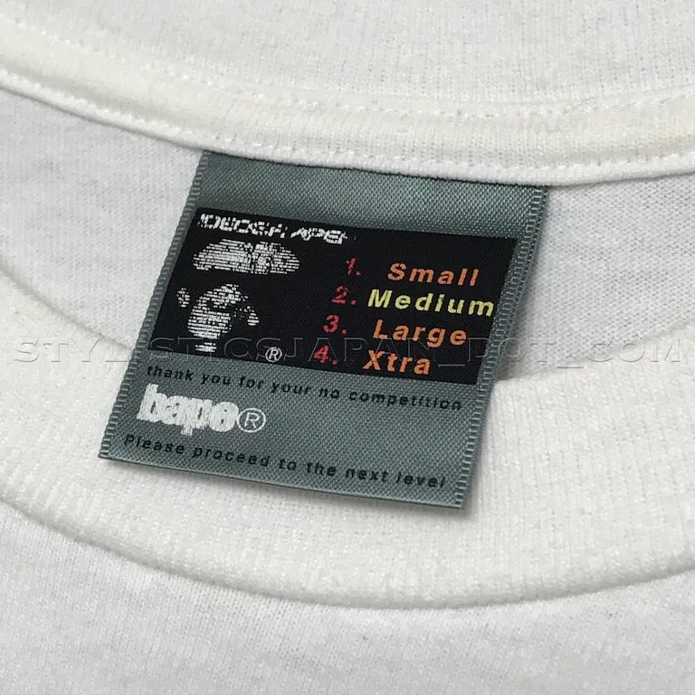 [M] A Bathing Ape Bape Vintage HUMVEE Tank Tee White