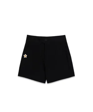 MACKY Golf: Daisy Waist Shorts - Black