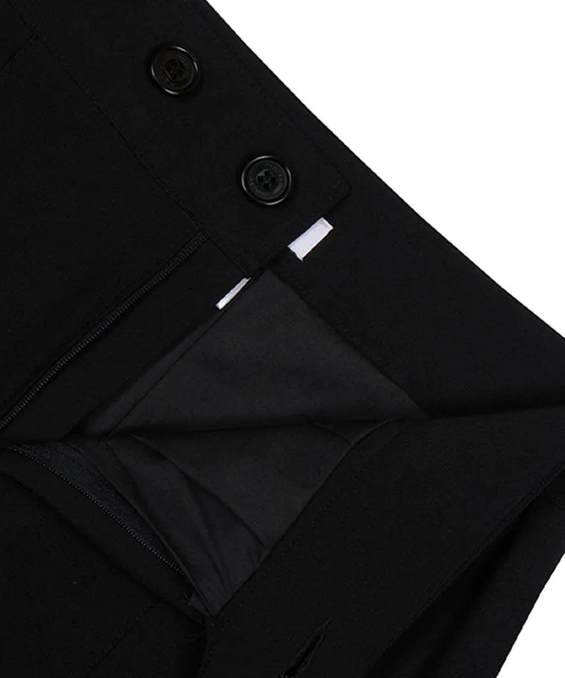 MACKY Golf: Daisy Waist Shorts - Black