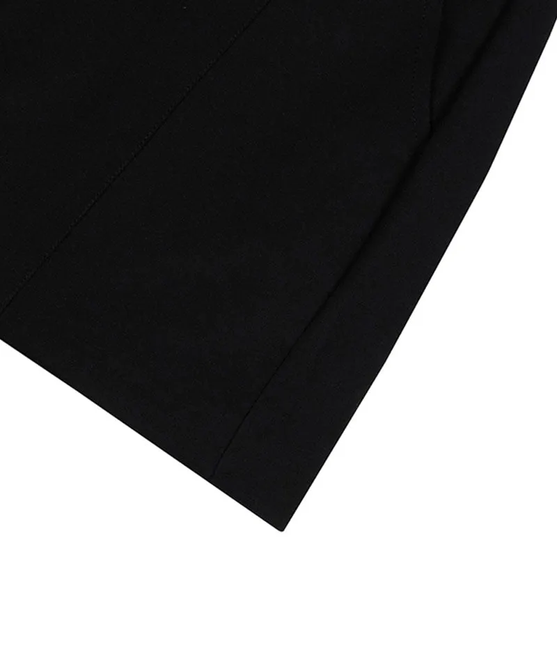 MACKY Golf: Daisy Waist Shorts - Black