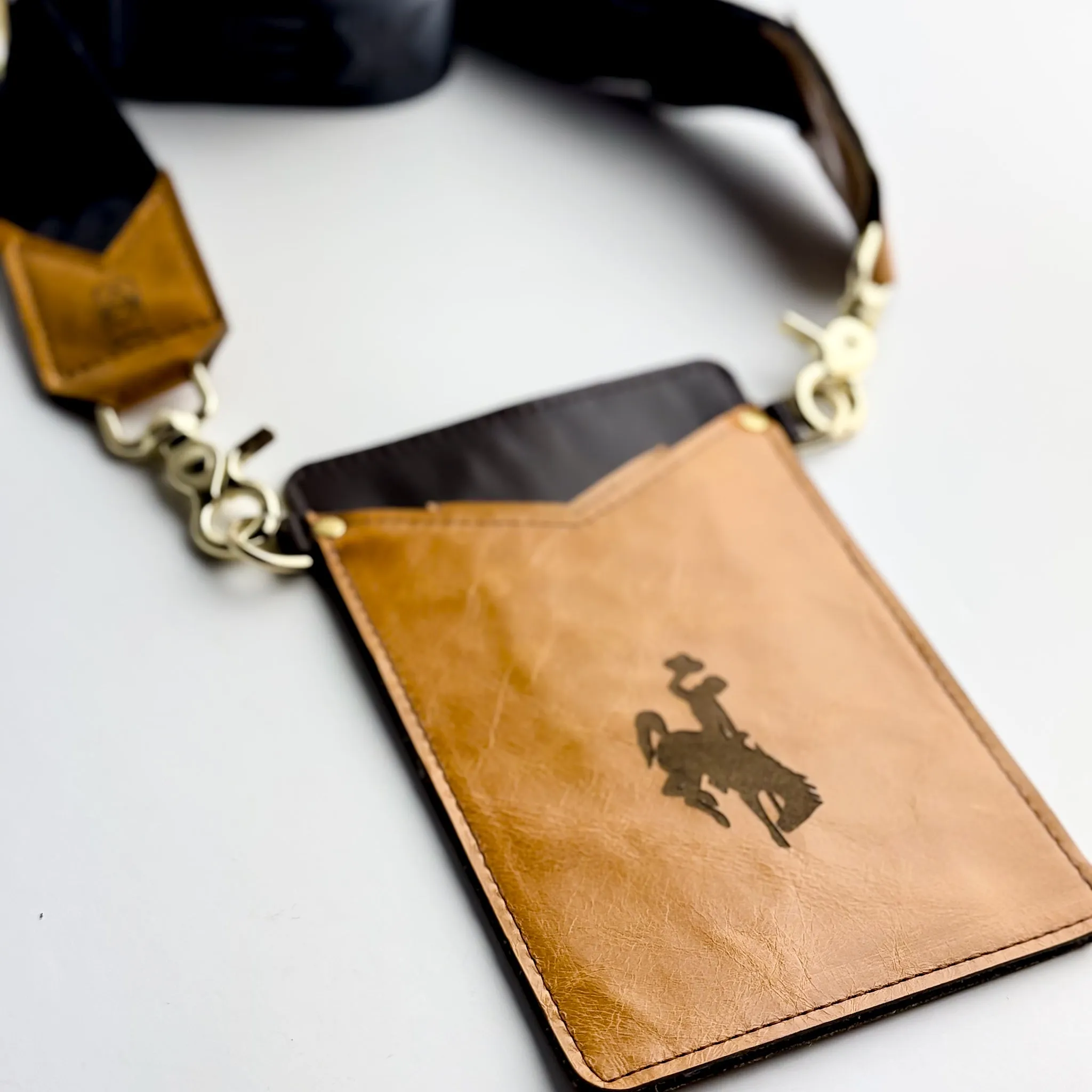 Made To Order | Steamboat Collection | Cellphone Crossbody | Butter   Rocky