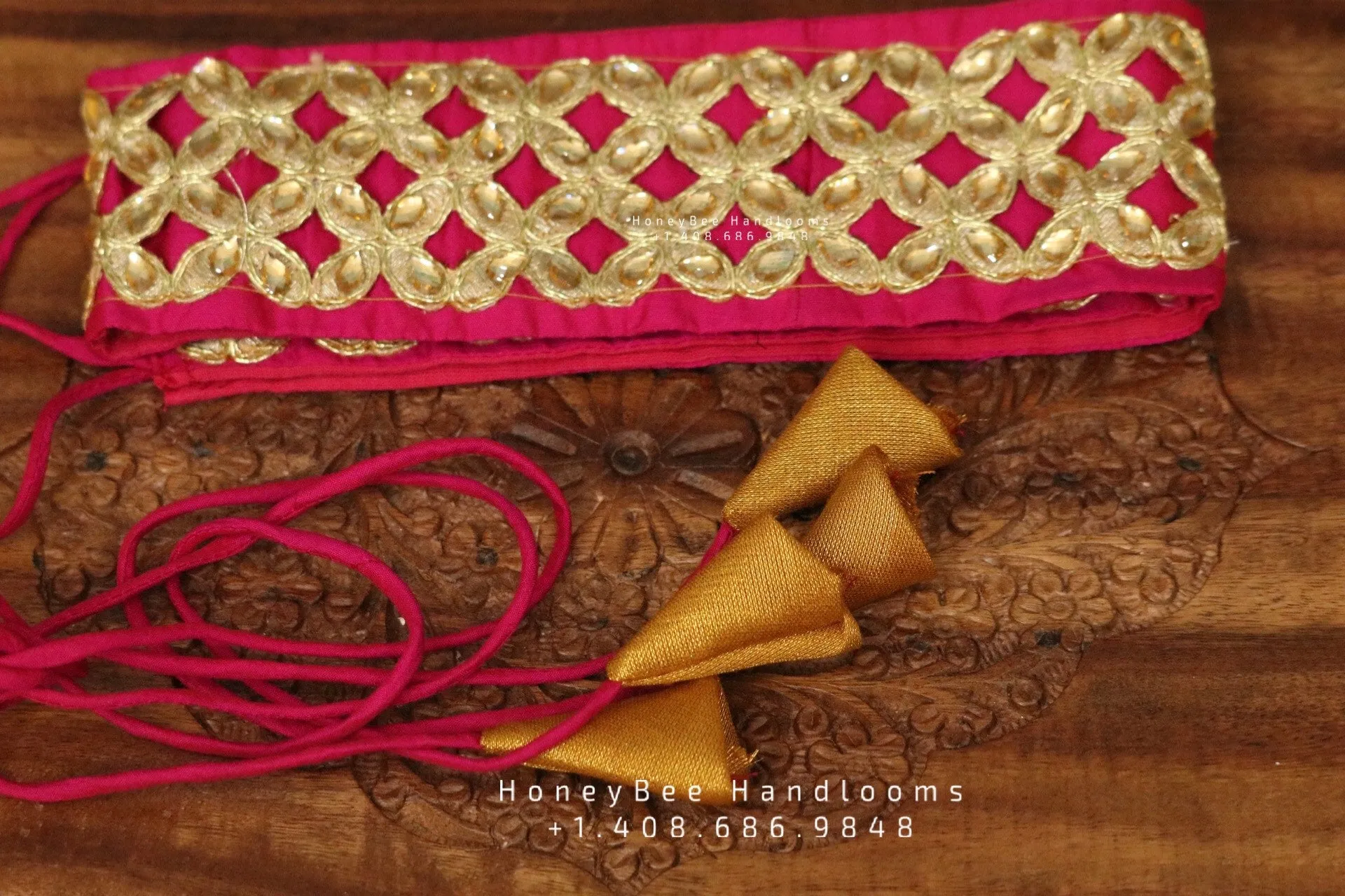 Maggam Work Waistbelt | Vaddanam| Vadiyanam| Saree Belt| Sabyasachi Belt| Guttapusalu belt | Lakshmi Vadiyanam |Hip Belt| Hip Chain - Nihira