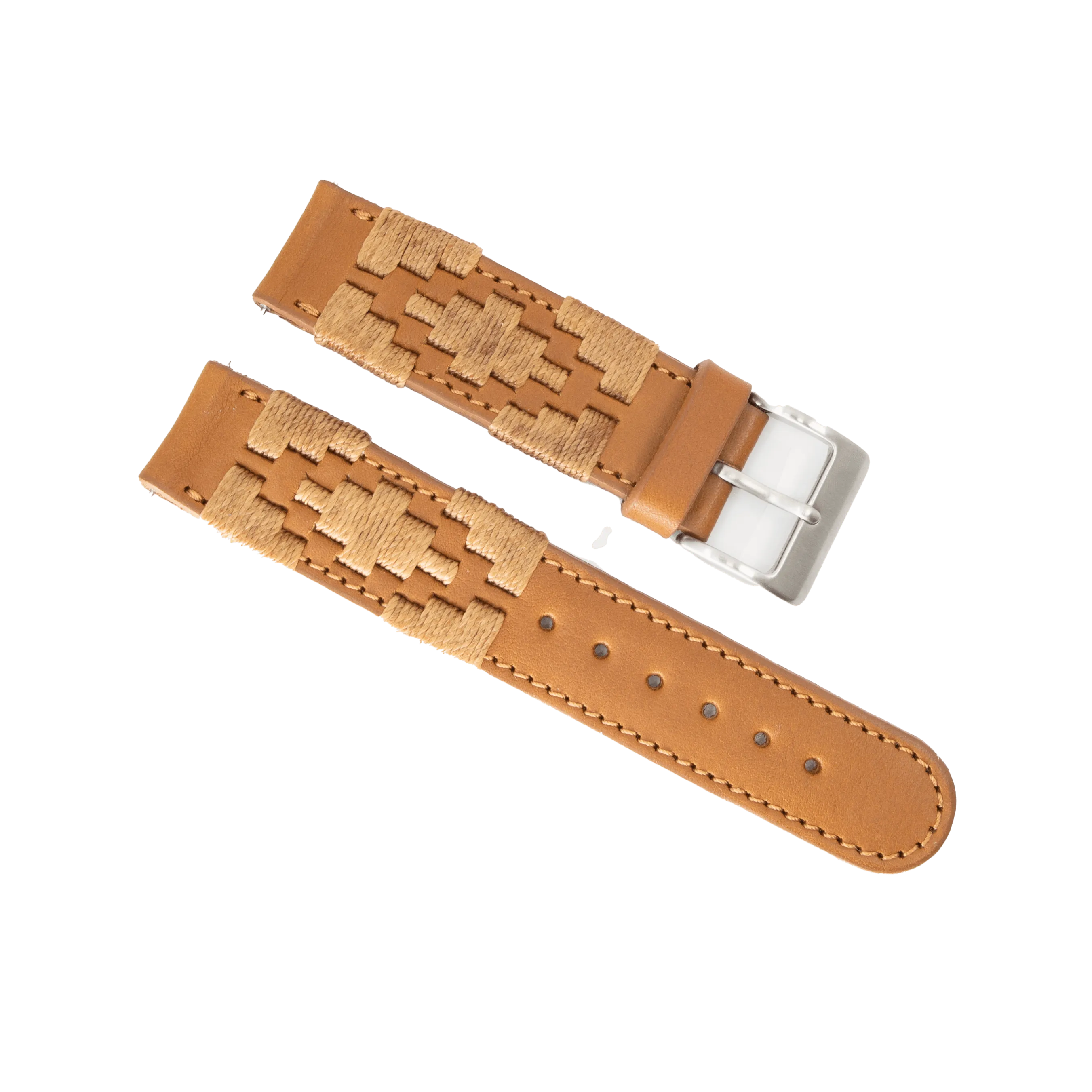 Marrón Expedition Watch - Cream Face