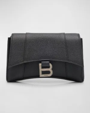 Men's Downtown B-Logo Leather Crossbody Bag