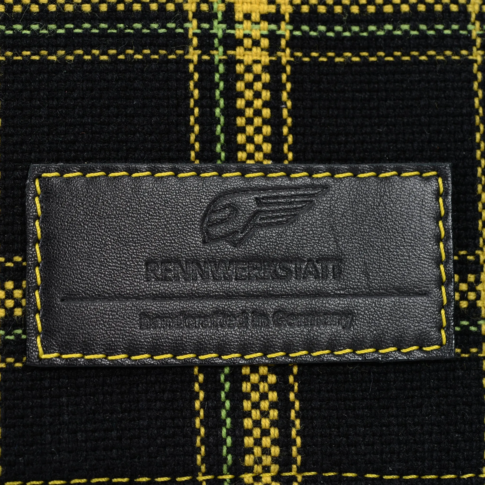 Messenger Bag - Tartan Yellow
