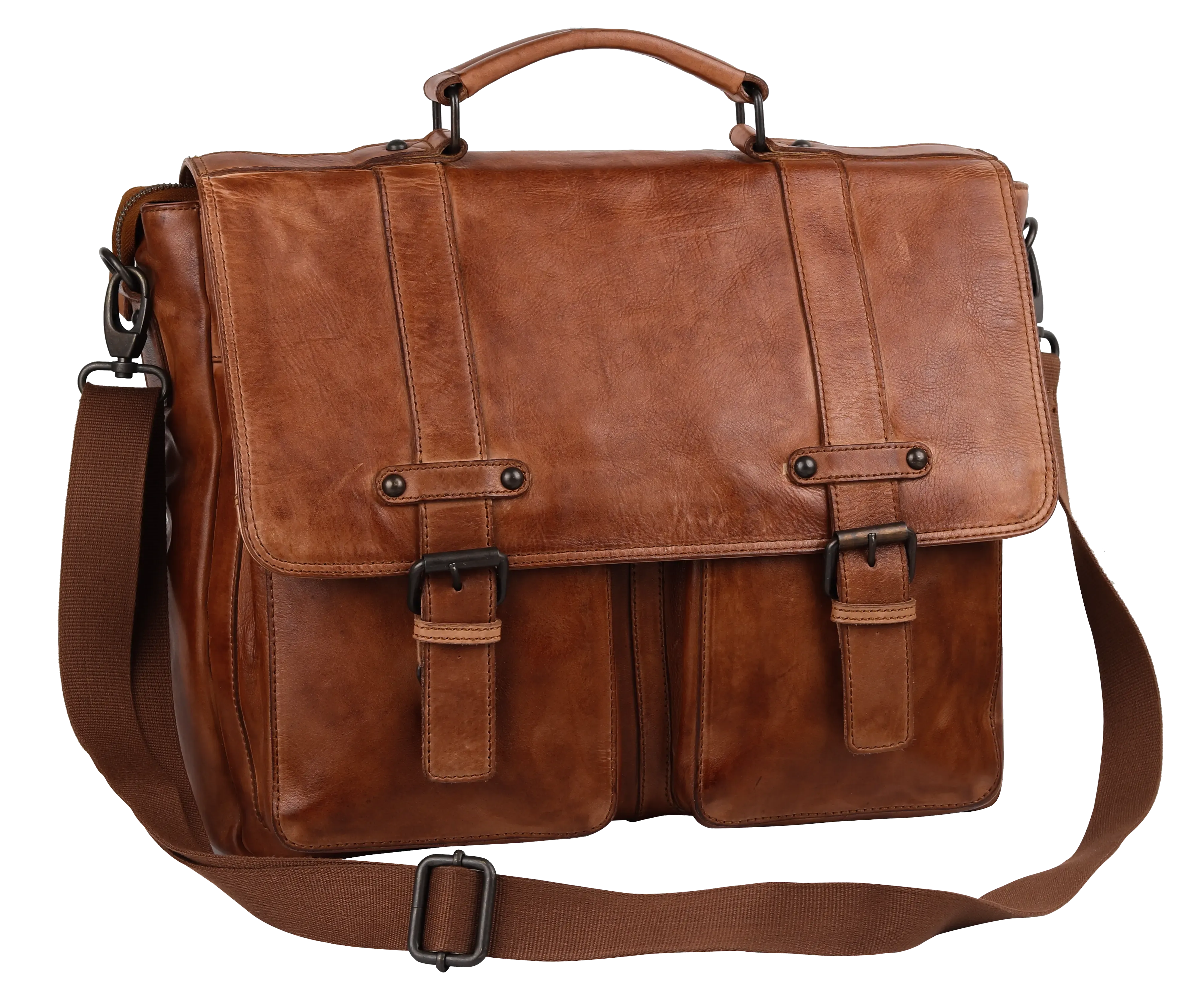 MET Messenger Laptop Leather Bag