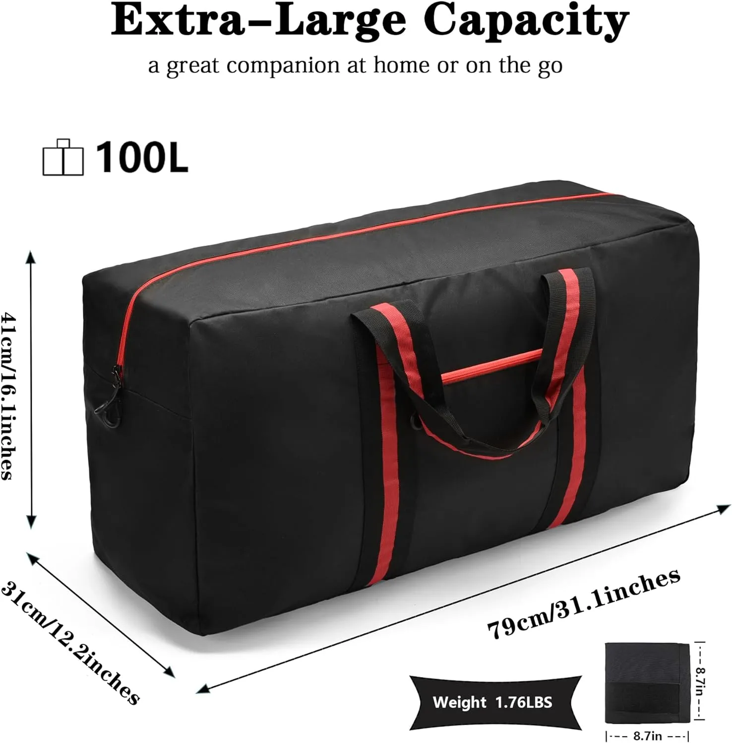 MINGALONDON Foldable Weekender Duffle Bag