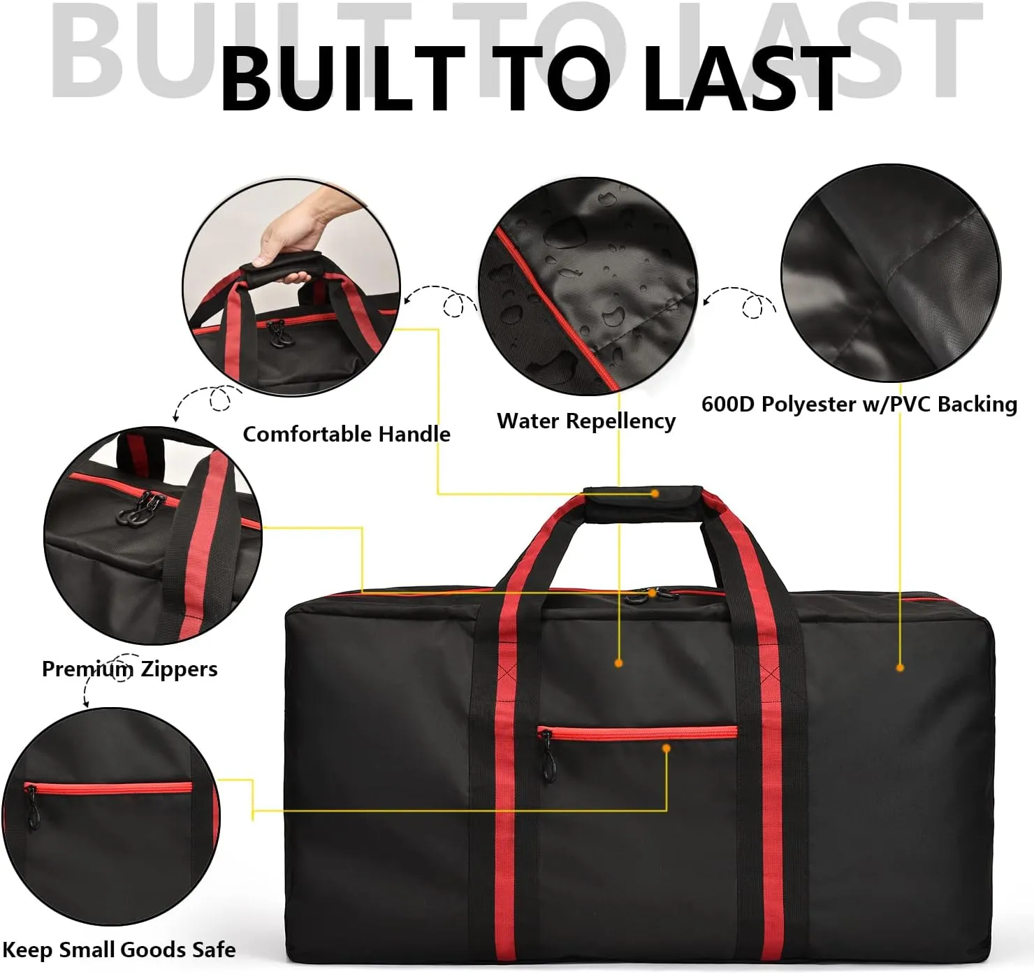 MINGALONDON Foldable Weekender Duffle Bag