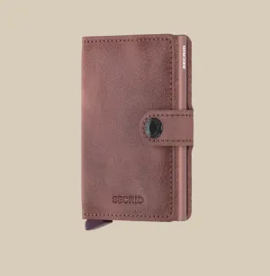 Miniwallet in Vintage Mauve