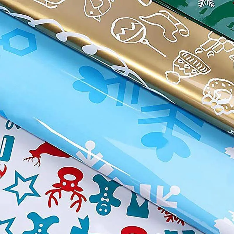 Mintiml One-Tug Bags Christmas Drawstring Gift Bag Set