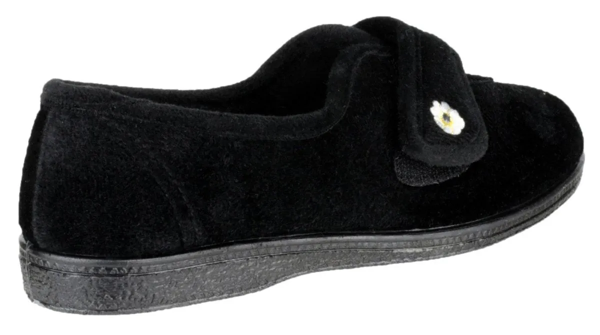 Mirak Andrea Ladies Touch Fastening Slippers