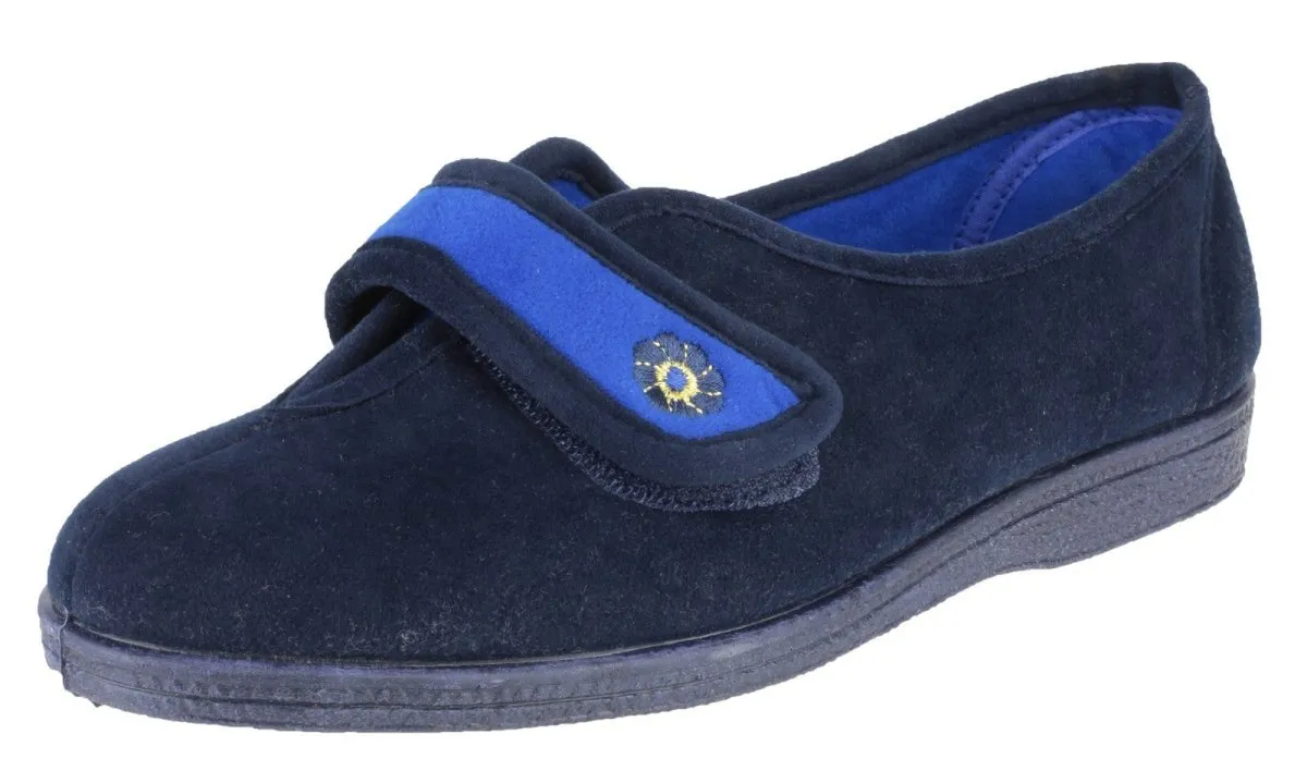 Mirak Andrea Ladies Touch Fastening Slippers