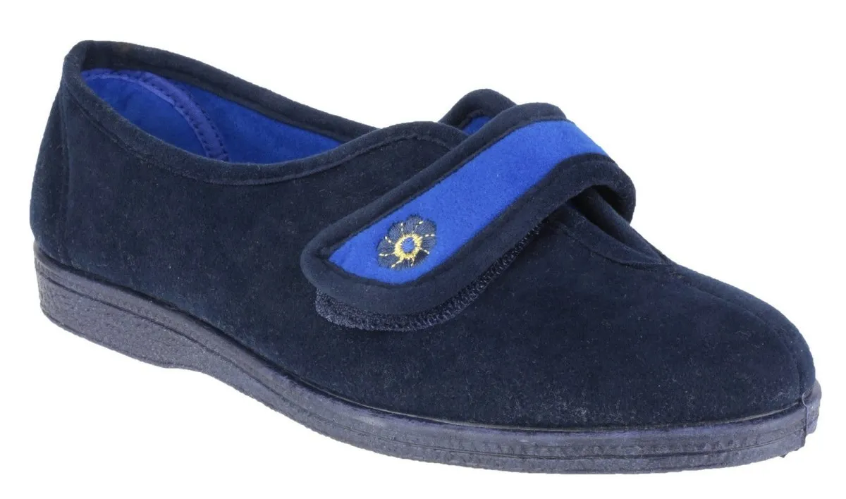 Mirak Andrea Ladies Touch Fastening Slippers