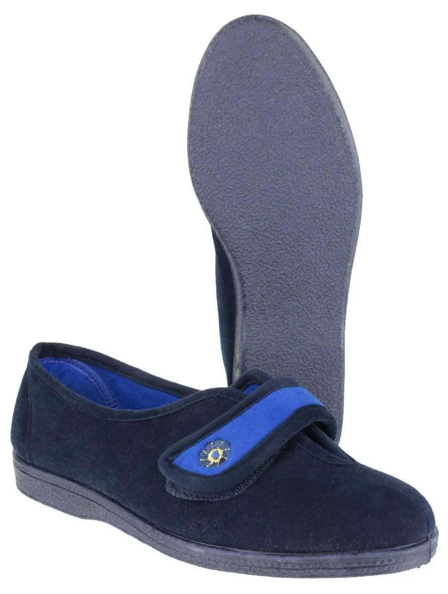 Mirak Andrea Ladies Touch Fastening Slippers