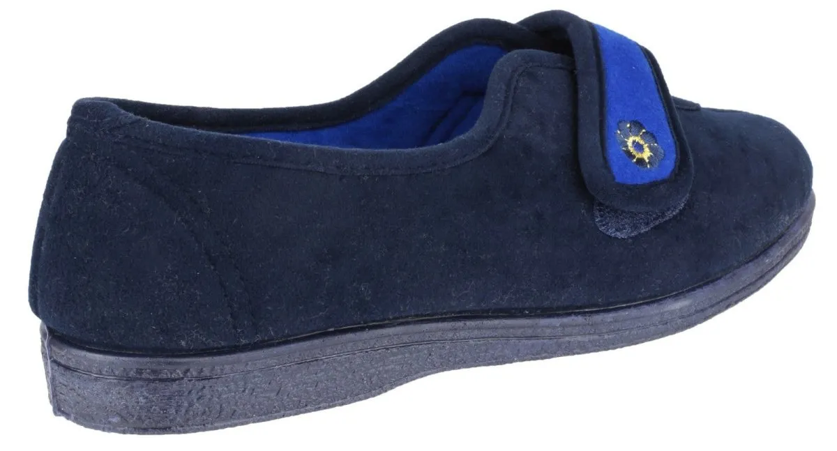 Mirak Andrea Ladies Touch Fastening Slippers