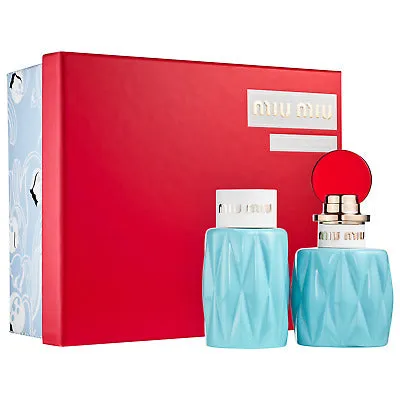 MIU MIU  SET FOR WOMEN EDP 50 ml   PRFM BODY LOTION 100 ml