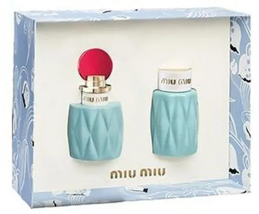 MIU MIU  SET FOR WOMEN EDP 50 ml   PRFM BODY LOTION 100 ml