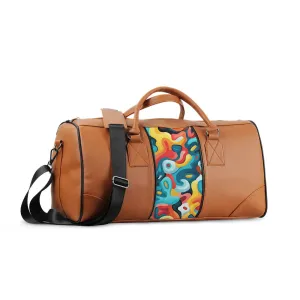 Mixed Duffel Bag Retro Psychedelia