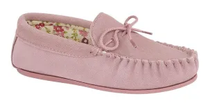 Mokkers LS339PK Womens Moccasin Slipper