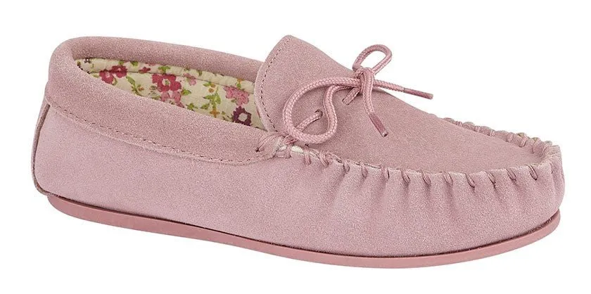 Mokkers LS339PK Womens Moccasin Slipper