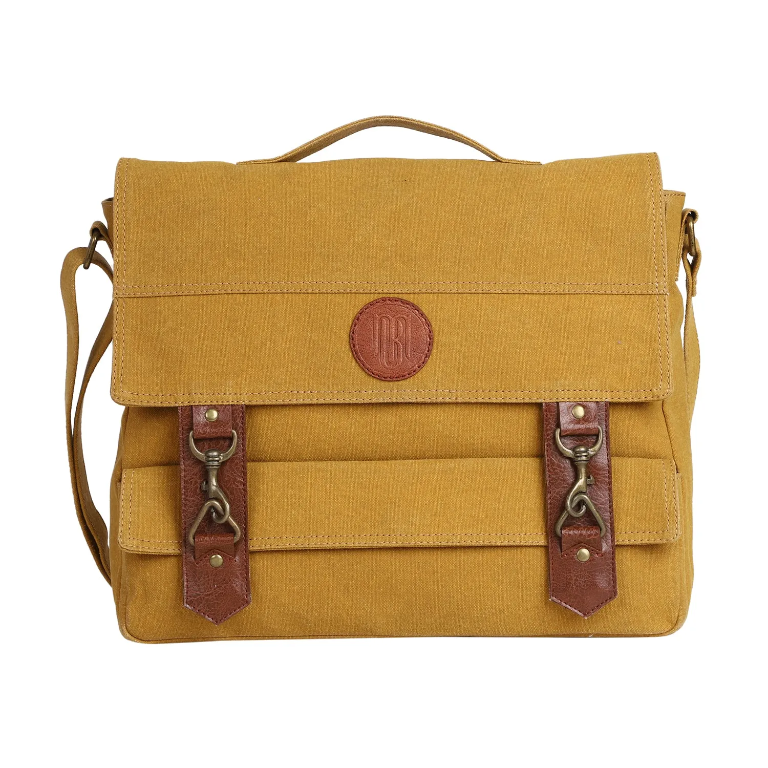 Mona B Unisex Canvas Messenger Crossbody Laptop/Tablet/MacBook Bag: City Slicker