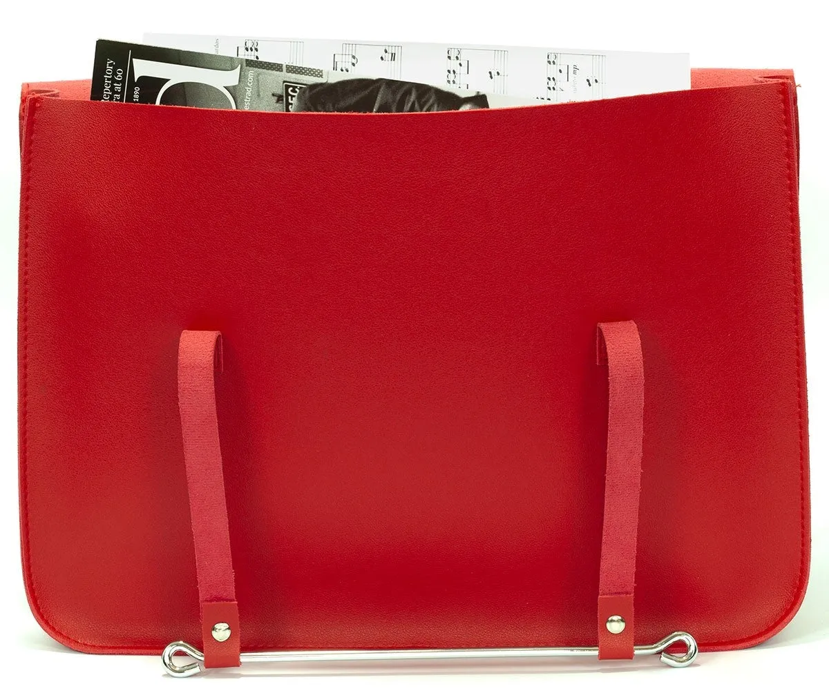 Montford MFC5R Red Leatherette Music Case