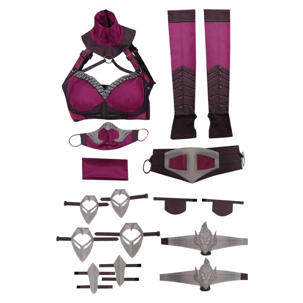 Mortal Kombat 1 Mileena  Cosplay Costume Outfits Halloween Carnival Suit