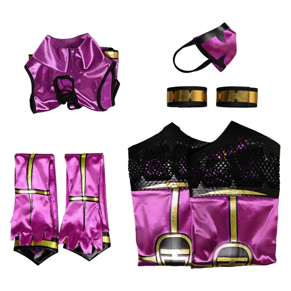 Mortal Kombat 9 Mileena Purple Sexy Cosplay Suit Cosplay Costume Outfits