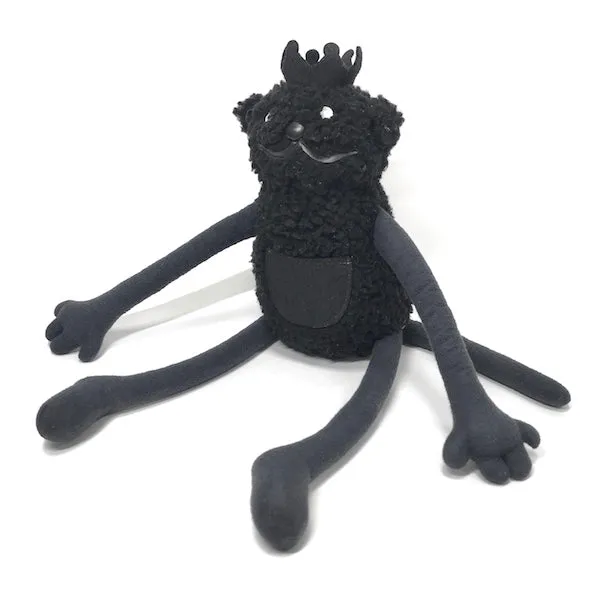 Neighborhood Vintage Stuffed Animal Black